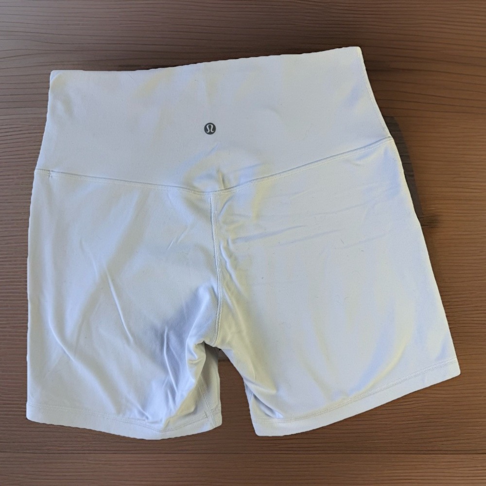 lululemon athletica White Athletic Shorts